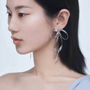Dainty Bow Shaped Ear Studs Beautiful Bowknots Ear Accessories for Women Girls F0S4