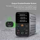Wanptek Adjustable DC Power Supply 30V 10A 5A Lab Bench Power Source Stabilized Power Supply Voltage Regulator Switch 120V 60V5A