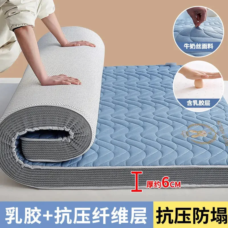 Latex mattress soft cushion home tatami mat student dormitory single double bed sleeping pad rental room special mat