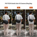 PGYTECH OneGo Solo V2 Camera Shoulder Bag 4L 6L 10L Crossbody Camera Sling Bag Outdoor Travel Bag For Sony /Canon/ Nikon