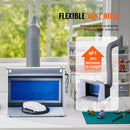 SucceBuy Airbrush Spray Booth Portable Hobby Airbrush Paint Spray Booth Kit with 4 LED Light Powerful Dual Exhaust Fans