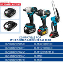 18V Rechargeable Battery 22500mAh 15000mAh Lithium Ion Battery With Battery Indicator For Makita Electric Power Tools Battery