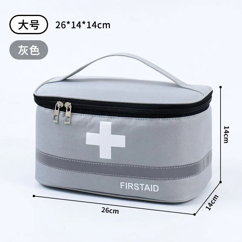 Home Large Medium Small First  Aid Kit Portable Medicine Prevention Kit Travel Outdoor Handheld Emergency Medicine Storage Bag