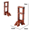 MOC City Series Building Blocks Figure Furniture House Kitchen Medieval Accessories DIY Bricks Set Christmas Toys for Kid Gifts