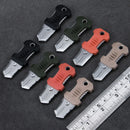 Mini Full blade Webdom System EDC Hang Attach Buckle Molle Hike Backpack Novelty Bushcraft Camp Survive Outdoor Tools