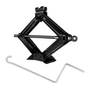 2 Ton Car Scissor Jack with Crank Handle, Lifting Range 11-39cm, Carbon Steel, Tire Repair Kit for Toyota Camry Corolla Prius