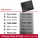 Free Name Engraving Men Wallets New Short Zipper Card Holder Quality Male Purse Simple Slim Coin Pocket PU Leather Men's Wallet