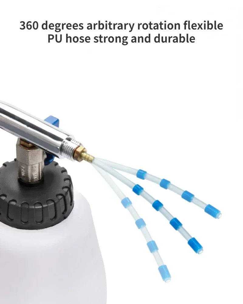 Tornado Car Wash Tool Cleaning Gun Spray Can Pneumatic Tornado Car Interior Washer Engine Compartment Spray Gun