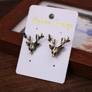 i-Remiel Vintage Metal Small Deer Head Elk Brooch Pin for Suit Shirt Collar Badge Lapel Pins and Brooches Men's Accessories