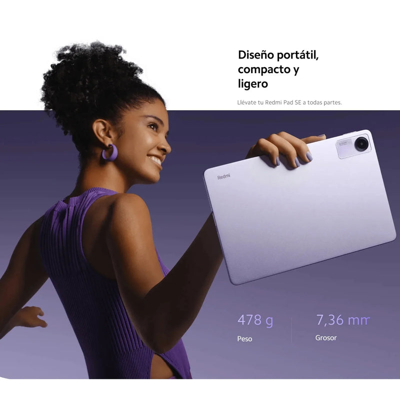 Global Version Xiaomi Redmi Pad SE Tablet EEA Version without Charger 11 Inches FHD 90Hz Display 680 8000mAh Battery Mi Pad