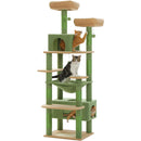 The Savannah | Multi-Level Cat Tree Tower with Scratching Posts & Condo