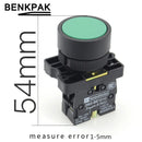 Self reset button switch 22mm start stop button XB2 flat touch switch button