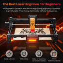 ACMER S2 4/7/12/20W Laser Engraving Cutting Machine High Precision Portable Machine Tool For Birthday Holiday Couple Gifts