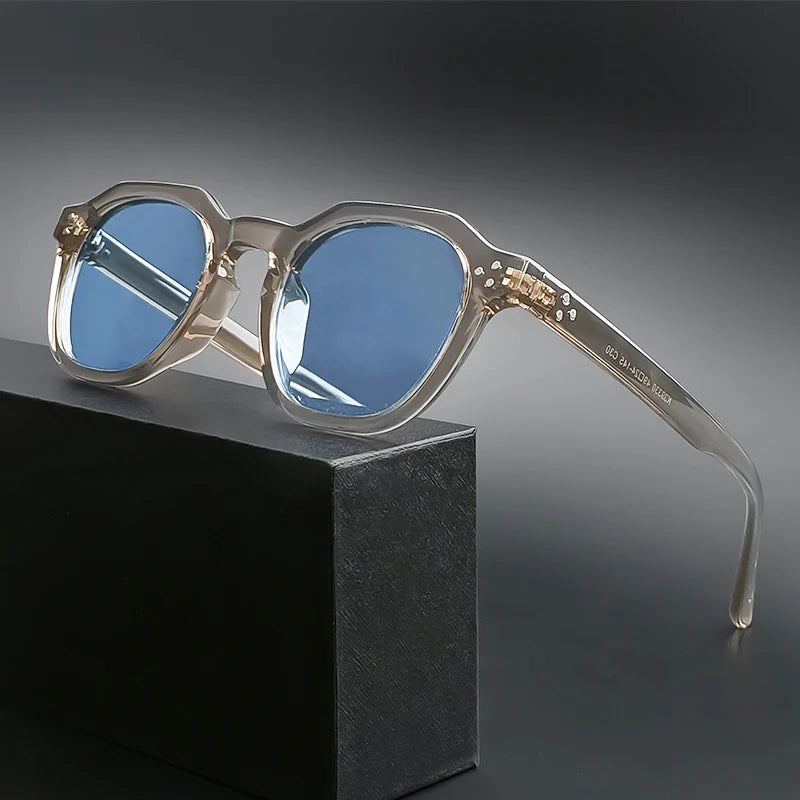 CATERSIDE Retro Polarized Sun Glasses Women Men New TR90 Frame Polygon Sunglasses UV400 Male Outddor High Quality Travel Eyewear