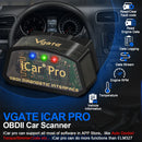 Vgate iCar Pro ELM327 OBD2 Scanner WIFI Bluetooth 4.0 Bluetooth 3.0 For Android/IOS Car Code Reader OBD2 Car Diagnostic Tools