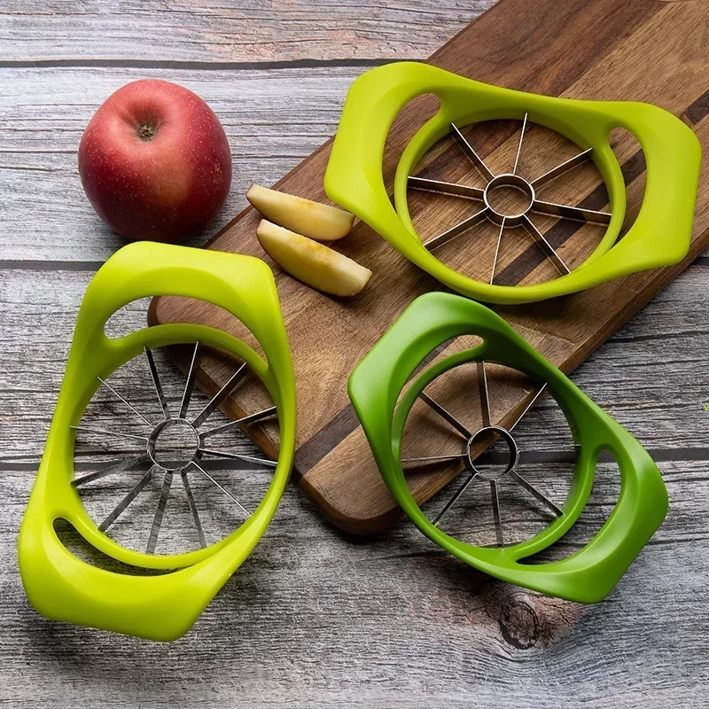 New Kitchen assist apple slicer Cutter Pear Fruit Divider Tool Comfort Handle for  Apple Peeler