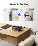 ORICO EU Plug Travel Power Strip with 3AC 3USB Port 1.1M Extension Cable 5-In-1 Charging Smart Socket for Home/Travel Save Space