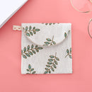 Damen kleines Kosmetiktaschen-Set Reißverschluss Mädchen Mini-Binden Make-up Lippenstift Taschen Reise Kopfhörer Münz-Organizer Beutel