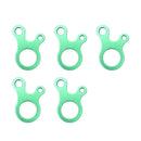 Tent Rope Buckles 3 Hole Outdoor Camping Tent Wind Rope Buckle Aluminium Alloy Tensioner Tent Cord Rope Fastener Tighten Hook