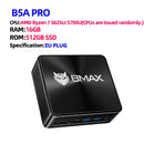 BMAX B5 A Pro AMD Ryzen7 5825U 5700U Processor AMD Radeon Graphics 16GB(Support Max 64GB) DDR4 512GB NVMe SSD Windows 11