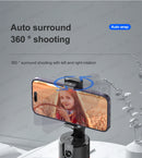 AXNEN AI Auto Following Gimbal Stabilizer 360 Rotation Phone Stand P02 Desktop Tracking Gimbal with Remote for Live Photography