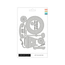 New Garden Bunny Tulip Flower Clear Stamps Metal Cutting Dies Stencil for Decorating Scrapbook Diy Paper Card 2024 Spring Easter