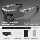 The Chroma Shift | ROCKBROS Photochromic Cycling Glasses with Adaptive Tint Technology