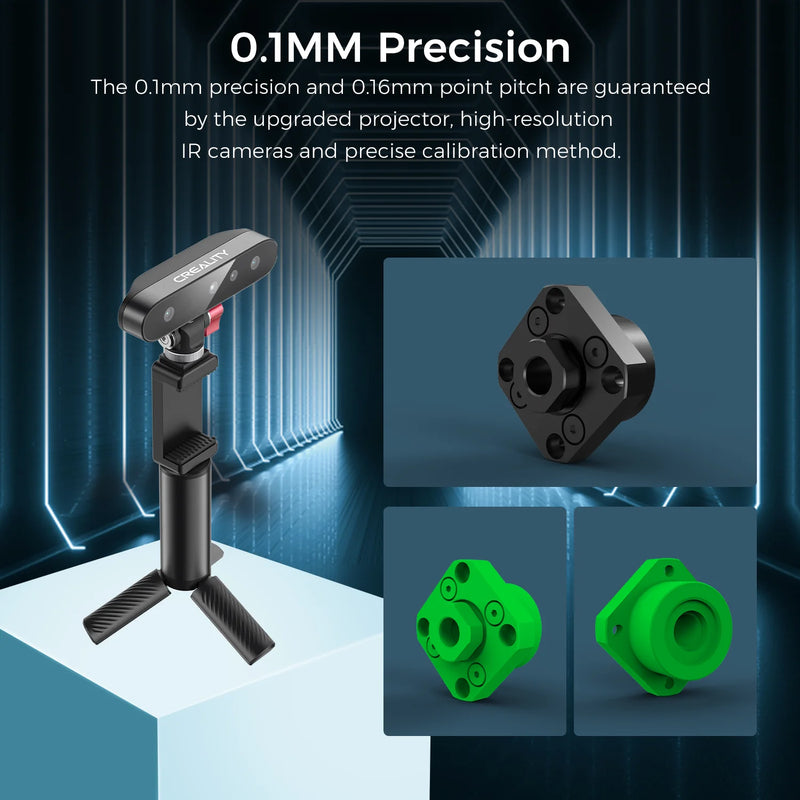 Creality Official CR, Ferret 3D hand scanner 105g 30fps, two-mode broadband scanner speed 3d scanner