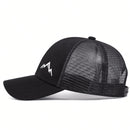 Unisex Mountain Range Stickerei Baseball-Netzkappen Frühling und Sommer Outdoor Verstellbare Freizeit-Hüte Sonnenschutz-Hut