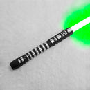 PHS Dueling Lightsabers,4 Modes Sounds for Adults,Black Metal Hilt Light up Sword Toys for Birthday Party Favors (99cm)
