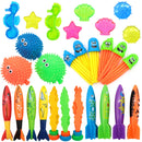 Children Swimming Octopus Pool Diving Toys Children Funny Octopus Diving Game Play Water Toys Underwater Training Fun Bath Toys