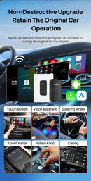 CarlinKit 4.0 Pro Android TV Box Wireless Android Auto & CarPlay Wireless Adapter Auto Connect for Video Smart Ai Box CP2A Pro
