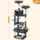 The Savannah | Multi-Level Cat Tree Tower with Scratching Posts & Condo