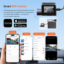70mai Dash Cam A410 Front 1440P Rear 1080P Car DVR Upgraded Ver. of 70mai A400 Car Recorder 24H Parking Mode Support Max 256GB