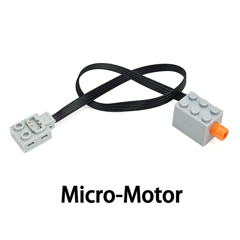 Mini Motor Micro Motor Building Blocks Power Group Module Engine Car Bricks PF Technical Toy for C61018 C61019 Leduo Parts