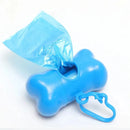 Bone Shaped Pet Garbage Bag Dispenser for Dogs Carrying Cleaning Supplies When Going Out