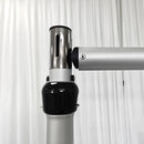 3X6M Double Crossbar Pipe&Drape Backdrop Stand Applicable To Centers for Wedding Curtain Decoration Portable Aluminum Pipe Kit