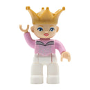 Big Size Action Figures City Princess Policemen Family Building Block Doll Character Accessory Assembly Toys for Children Gift