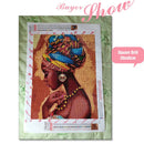 HUACAN 5D Diamond Painting New Arrivals African Woman Rhinestones Diamond Embroidery Cross Stitch Portrait Mosaic Sale Decortion
