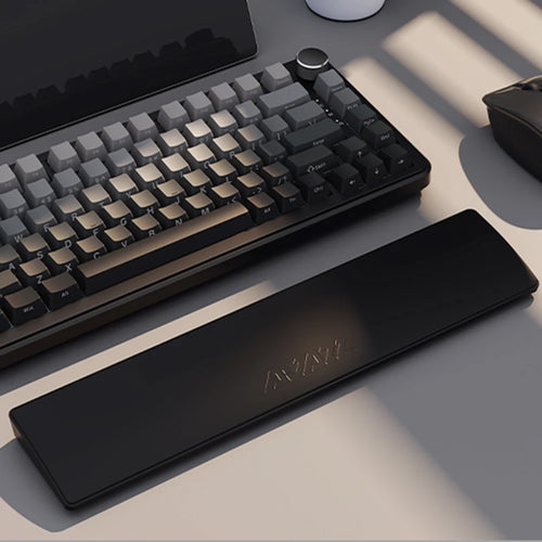 Gaming-Tastatur-Handballenauflage Ergonomischer Memory Foam Rutschfeste Gummi-Basis Handgelenkauflage 81-Tasten-Tastatur-Handunterstützung