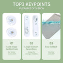 Cozy Cat Hammock - Durable Hanging Bed for Cats and Kittens, Space-Saving Design, Easy to Install