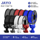 JAYO PLA PLUS Transparente 3D Printer Filament 1.75mm 1.1KG/Rolls 3D Printing Materials for 100% No Bubble &FDM 3D Pen DIY Gift
