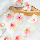 50PC Wholesale Cheaper Artificial Flowers Diy Scrapbook Candy Box Valentine Wreath Home Wedding Decoration Fake Silk Cherry Head