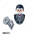 SAW Horror Movie Jack Ripper Mini Action Figures Building Blocks Brick Models Silent Hill Horrifying Chainsaw Man Halloween Toys