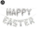 Happy Easter Foil Balloons Cute Bunny Balloons Egg Chick Balloons Easter Party Decoration Kids Easter Gift Easter Party Balloons