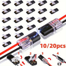 10-50pcs 2 Pin Way Plug Waterproof Electrical Connector Car Wire Cable Automotive Electrical Connector Strip Terminal Connection