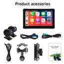 7 Inch Motorcycle Navigation Screen, Ipx 7，1024*600, Wireless Auto Monitor, Android， Apple Carplay