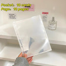 1-4 Grids Multi-Pockets Photo Card Binder Inner Pages A5 Kpop Photocards Sleeves Photo Album Page Protector Cards Sleeve Sheets 