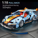 485PCS Building Blocks City Speed Car Festive Gift Giving Racing Vehicle with Super Racers Bricks Toys for Children Boy Gift