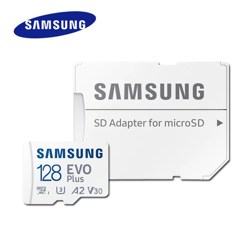 SAMSUNG EVO Plus 512GB 256GB Memory Card 128GB U3 4K Micro SD Card 64GB 32GB U1 SDHC Microsd UHS-I C10 TF Trans Flash Microsd